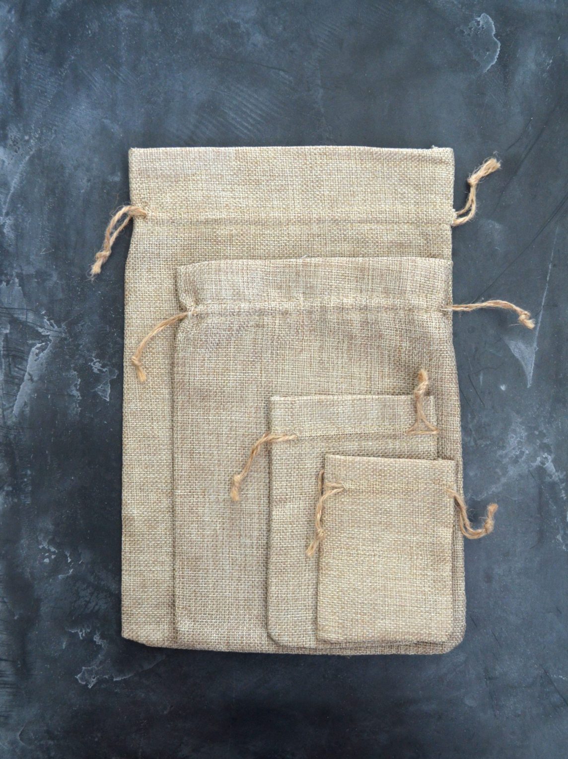 Burlap Pouch