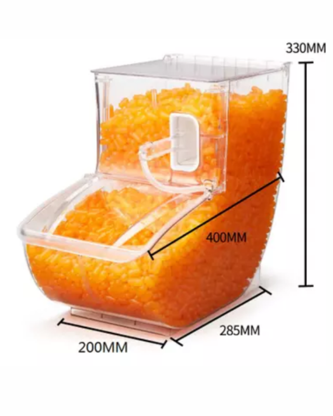 Acrylic Scoop Bin-Single 13L