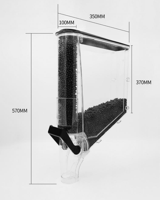 Acrylic Gravity Bin-10cm-Medium (Boxed/Never Used)