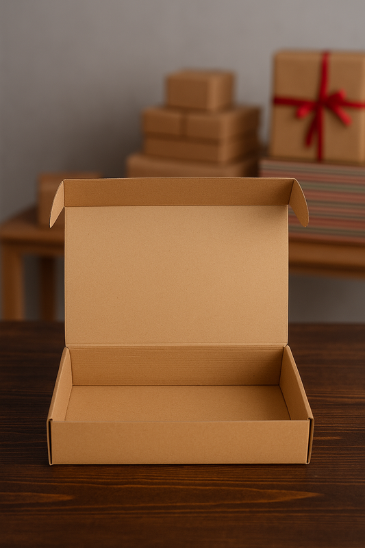 Corrugated Clamshell Gift Box E5