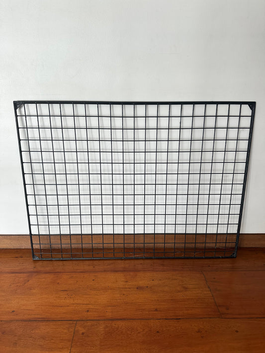 Grid Wire Board-Black-44x32.5"