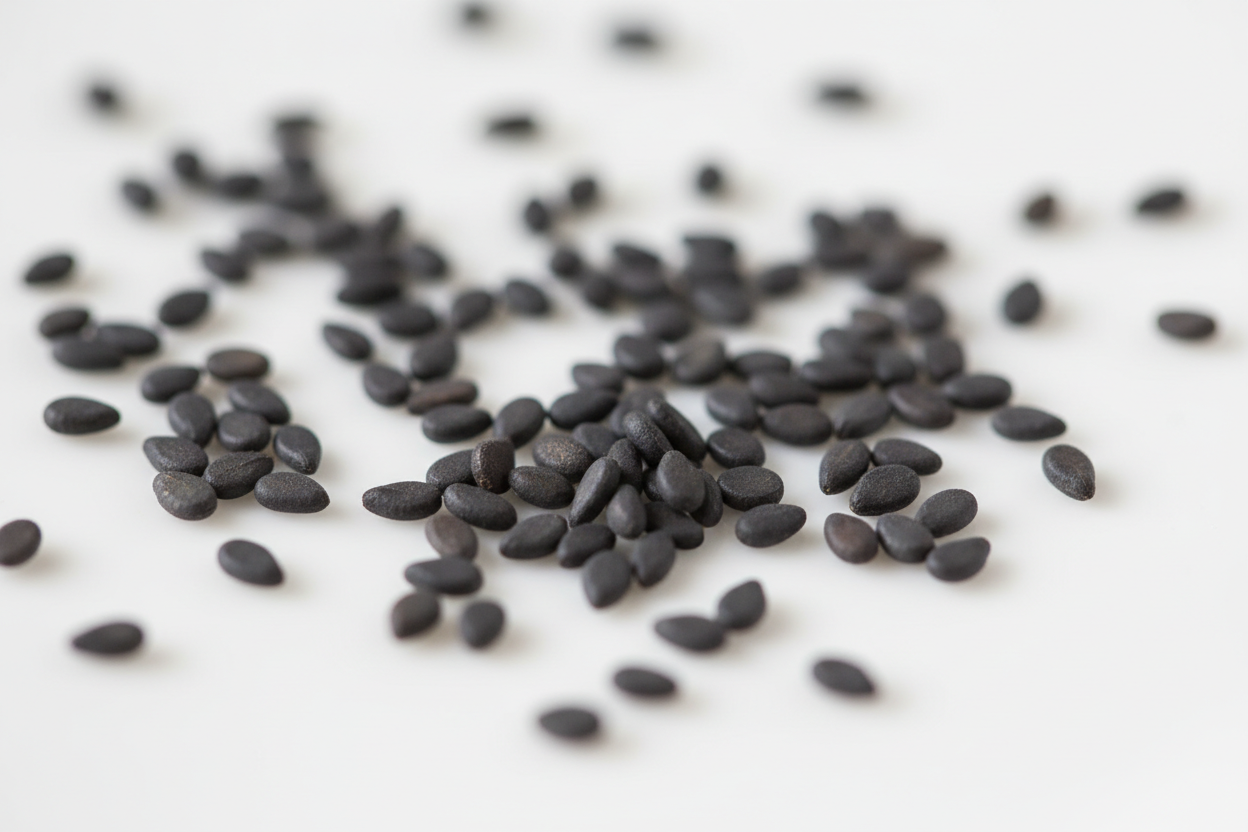 black sesame seeds
