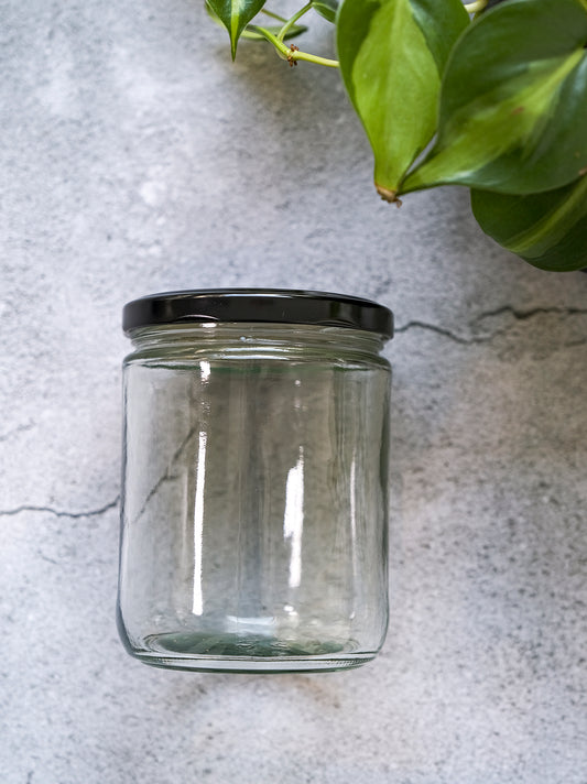 Glass Food Jar 17oz (Box)