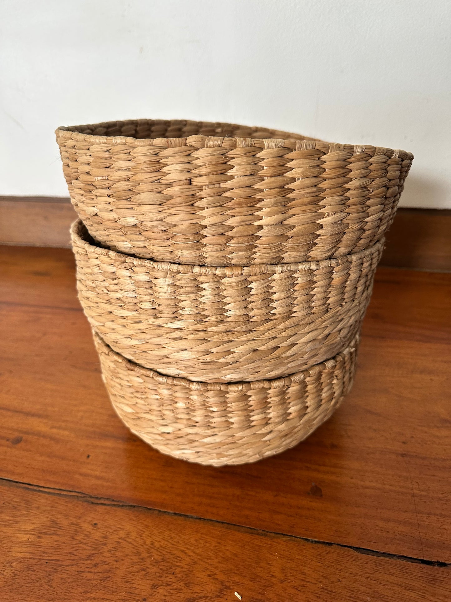 Native Weave Round Basket (No Handle)