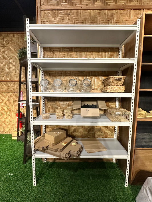 Shelves White-Adjustable